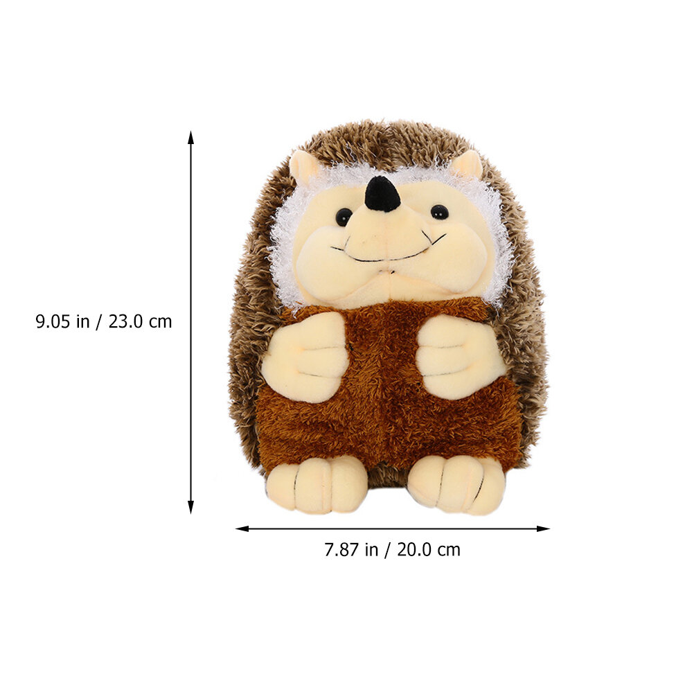 Милый Ёжик Игрушка Декоративный Аксессуар Для Дома И Офиса 23x20 Cm