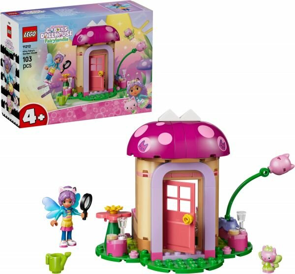 Lego 11212 Gabby's Dollhouse Садовый домик феи Китти