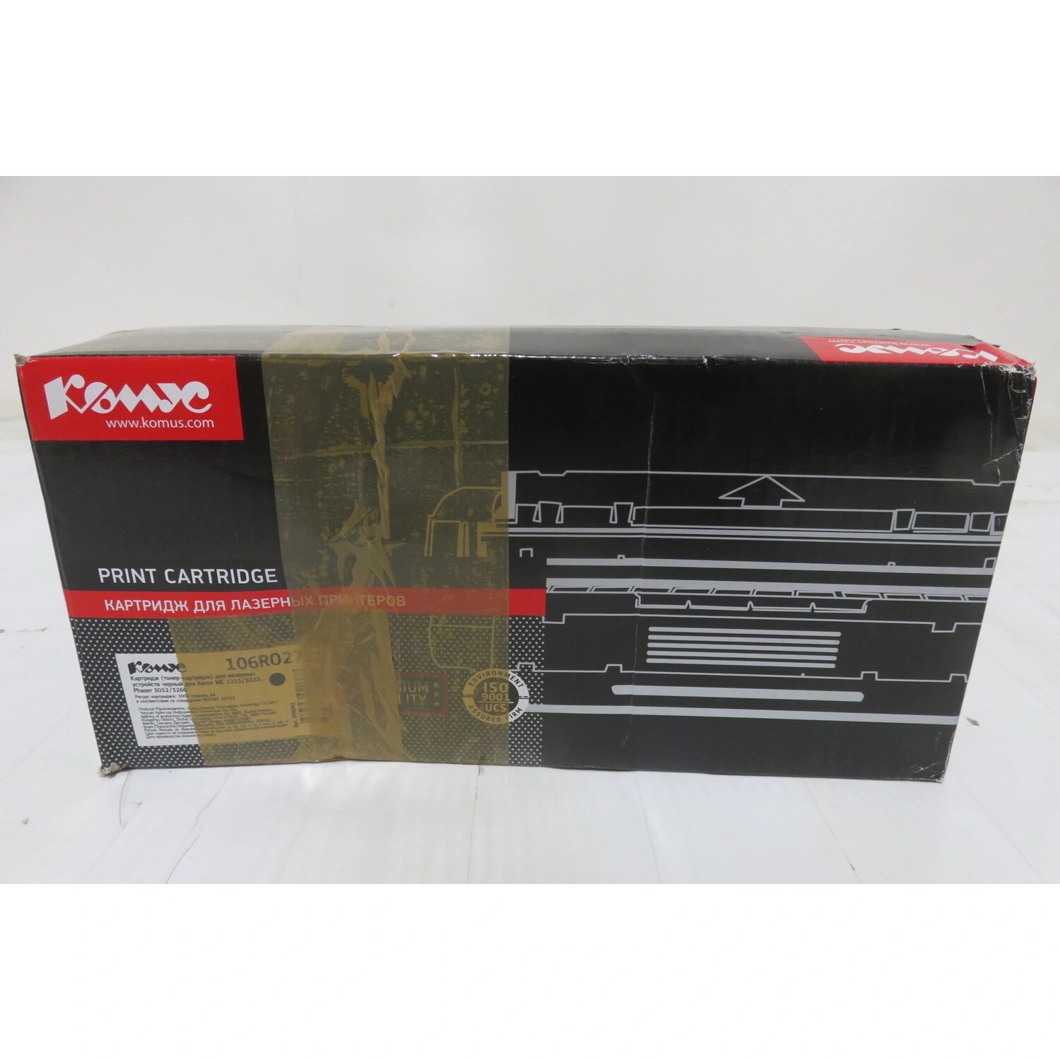 Комус Уценка. Картридж лазерный Комус 106R02778 для Xerox чёрный совместимый