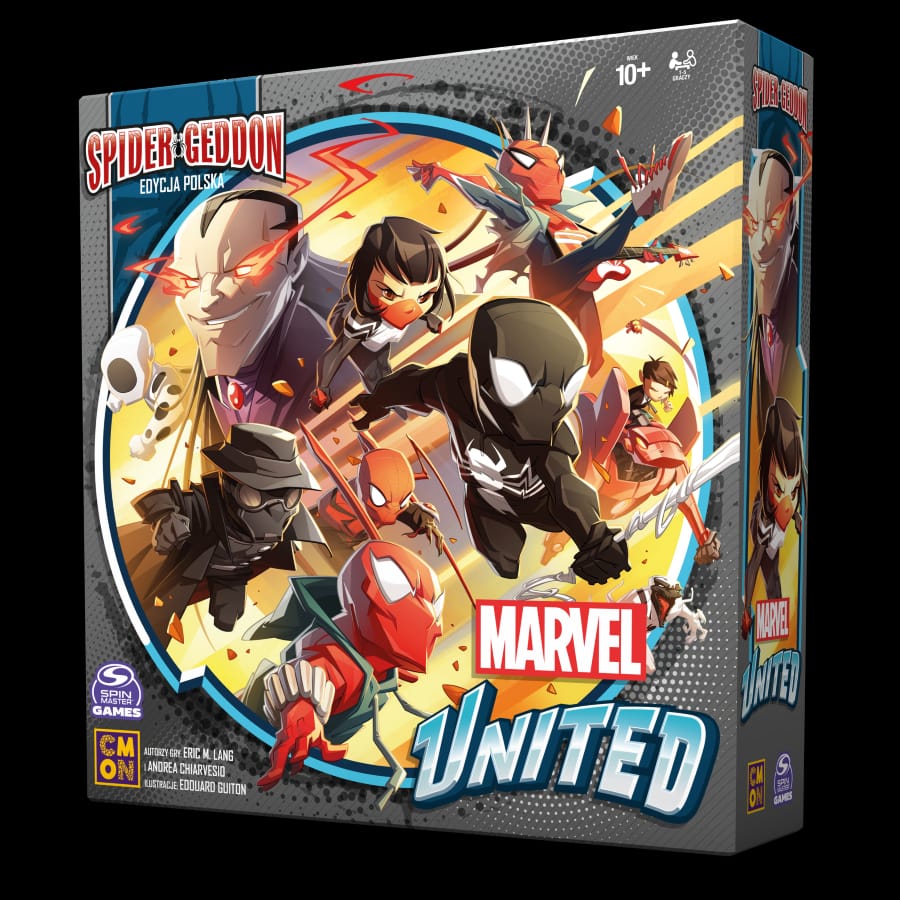 Настольная игра Portal Games Marvel United Spider-Geddon, разноцветный