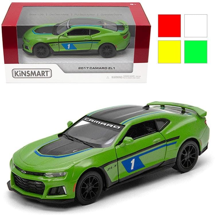 Игрушечная машинка Kinsmart Camaro ZL1, масштаб 1:38