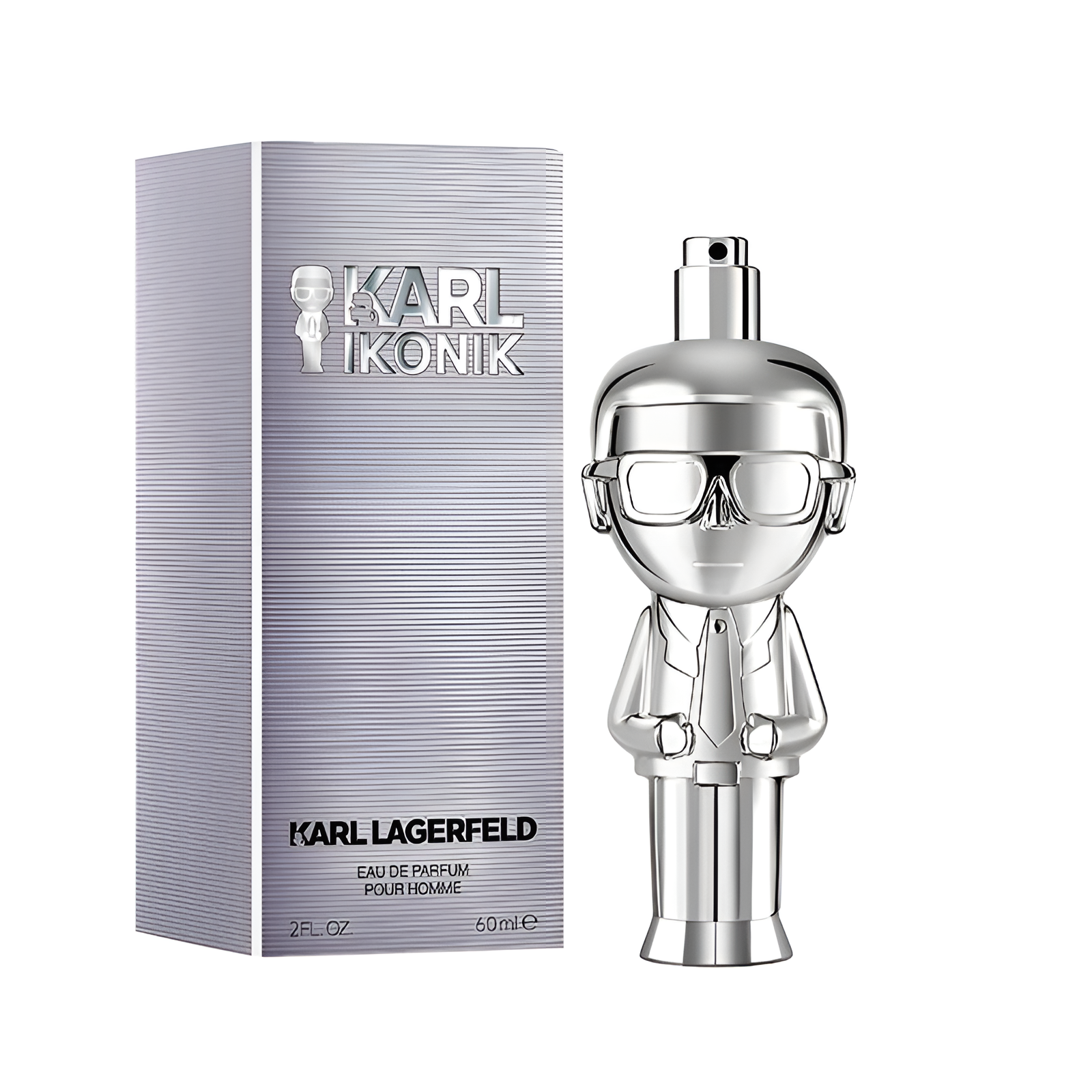 Парфюмерная вода Karl Lagerfeld Ikonik мужская, фужерная, восточная, 60 мл