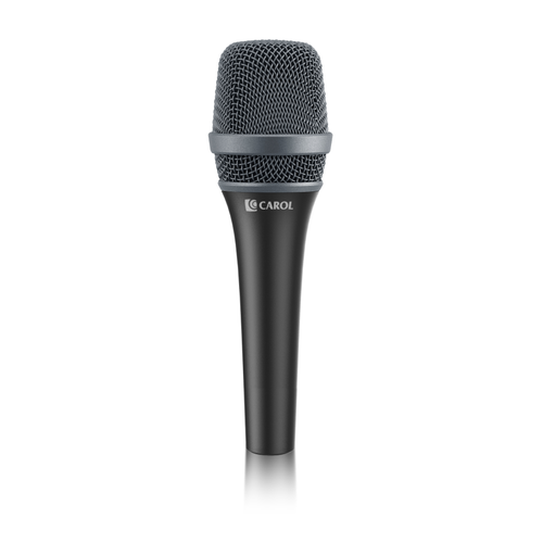 Carol AC-900 BLACK Микрофон вокальный динамический суперкардиоидный, 50-18000Гц, AHNC, с держателем и кабелем XLR-XLR 4,5м. Черный carol ac 910 микрофон вокальный динамический кардиоидный 50 15000гц ahnc с держателем и кабелем xlr xlr 4 5м