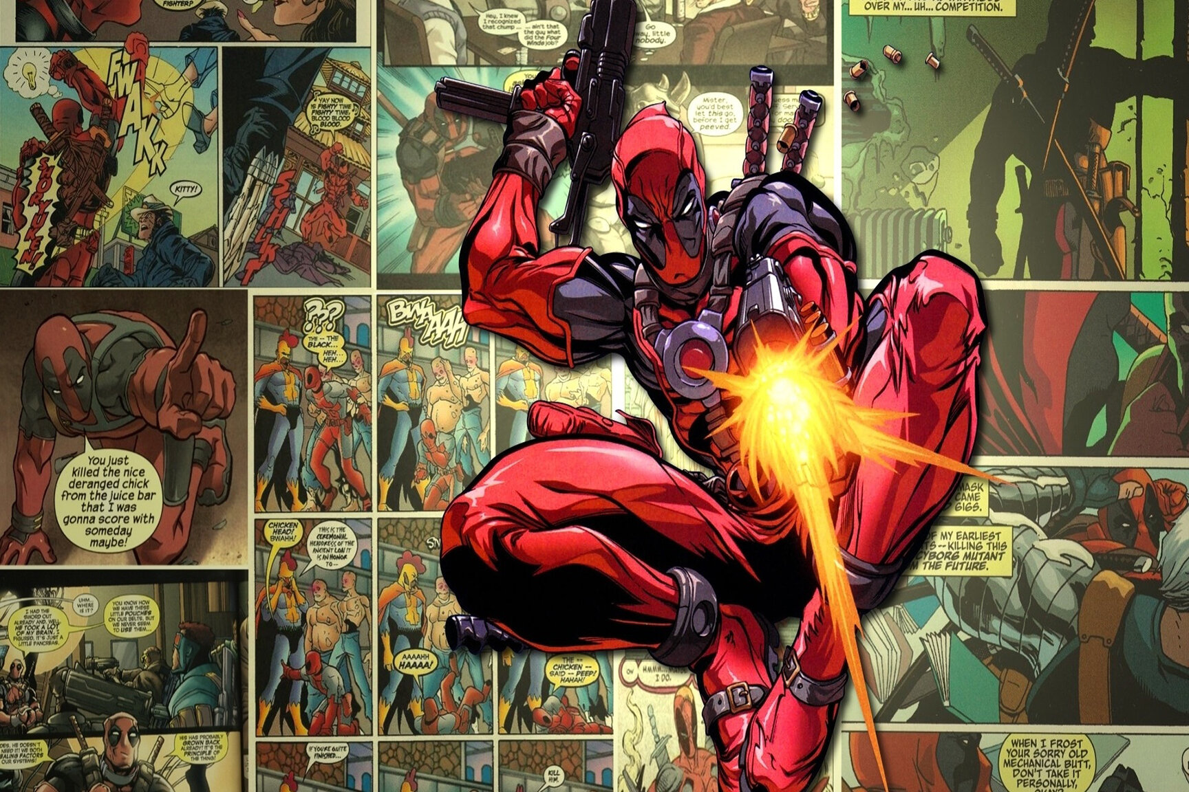 Comic book. Дэдпул
