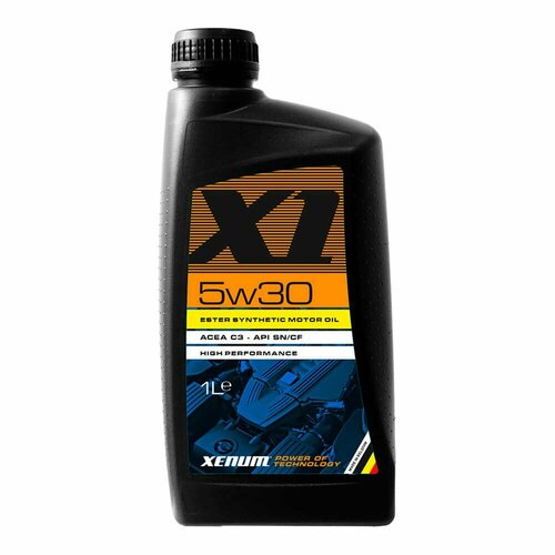 Синтетическое моторное масло с эстерами XENUM X1 5W30 1L