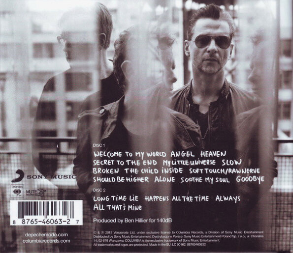 Компакт-диск Warner Music Depeche Mode - Delta Machine (Deluxe Edition)(2CD) Медиа - фото №2