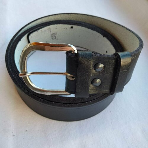 фото Ремень , размер 137, черный мануфактура