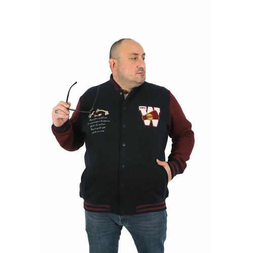 фото Толстовка mocgrande, размер 8xl, синий