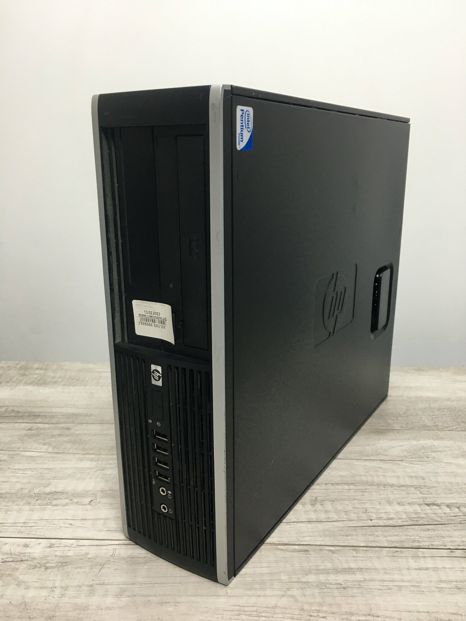 Системный блок HP Compaq 6000 SFF E8400 256 ГБ SSD 4 ГБ DDR3