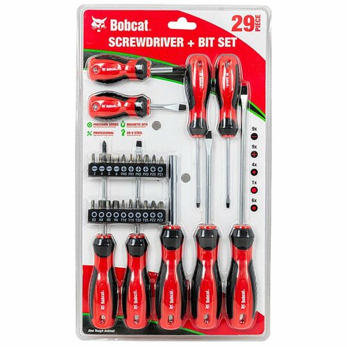 Отвертки набор 29 пр BOBCAT BOBCAT 1145₽