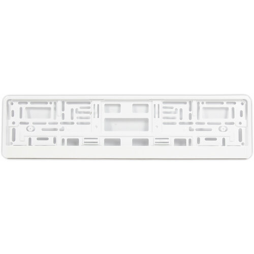 Рамка Номерная Универсальная! Белая BRIX арт. BRX0270015