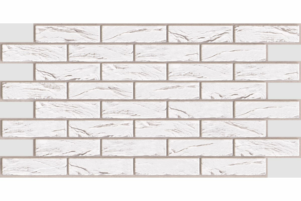 фото Регул Панель пвх 0,4мм кирпич "лофт" белый , 1шт 551лб