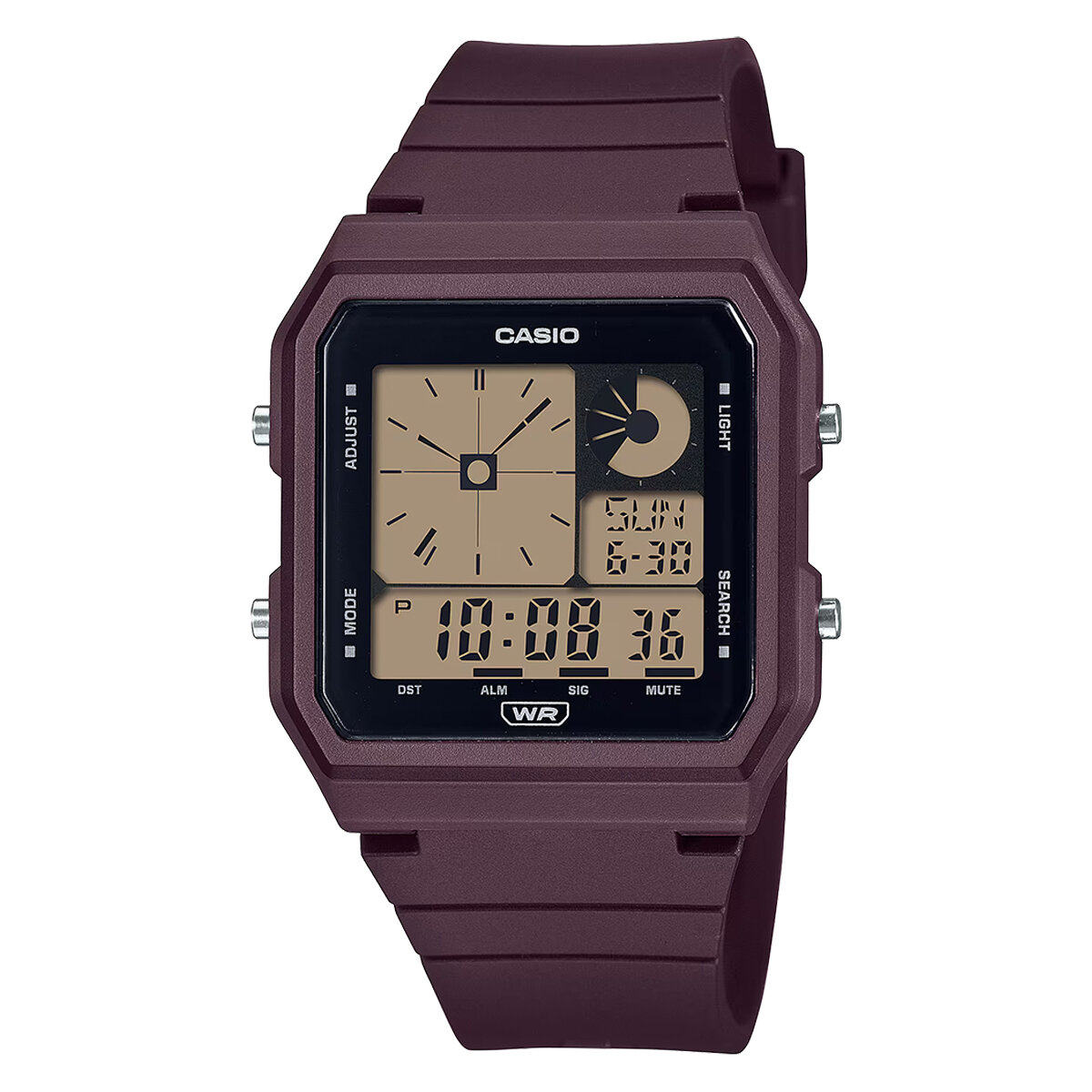 Наручные часы CASIO Спорт, бордовый