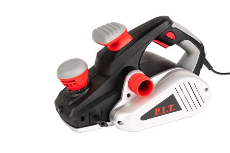 Сетевой электрорубанок P.I.T. GHO110-C без аккумулятора 1500 Вт черный/оранжевый