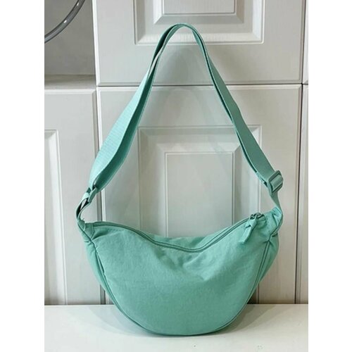 Сумка поясная , зеленый мятный