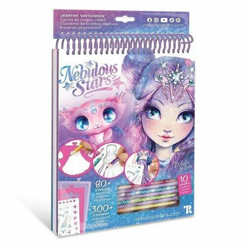 Набор для рисования Nebulia Неоновый скетчбук 2700₽