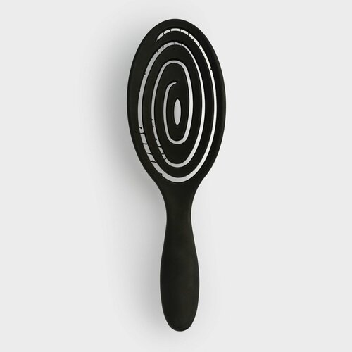 Расческа массажная для волос 22 см пластик черная Zipo new 549₽