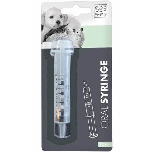 Шприц M-Pets для кормления и введения лекарственных препаратов для животных 10 мл 1 шт