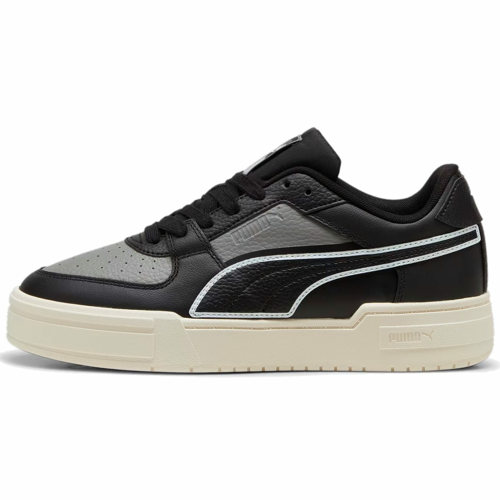 Кроссовки PUMA CA Pro Classic Contour, размер 10.5 UK, серый, белый, черный