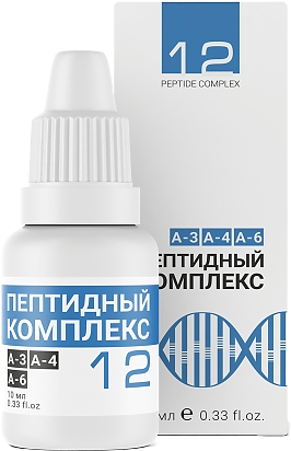 Интерфероны ПК №12 — для бронхолегочного дерева (пептидный комплекс сосудов, хрящей и тимуса, раствор — 10 мл)