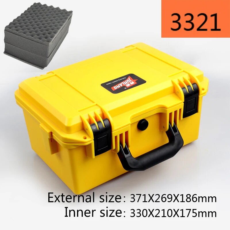 Водонепроницаемый ящик для инструментов Toohr, 3321 Yellow