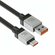 Кабель USB - Type-C Baseus CoolPlay быстрая зарядка 100Вт 1 м чер...