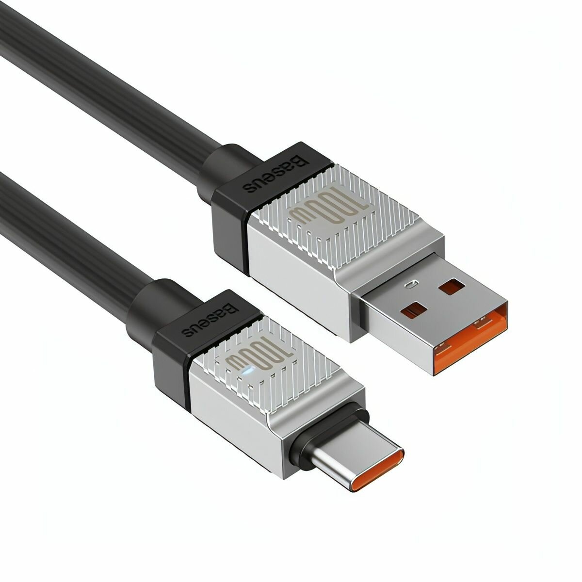 Кабель USB - Type-C Baseus CoolPlay быстрая зарядка 100Вт 1 м черный