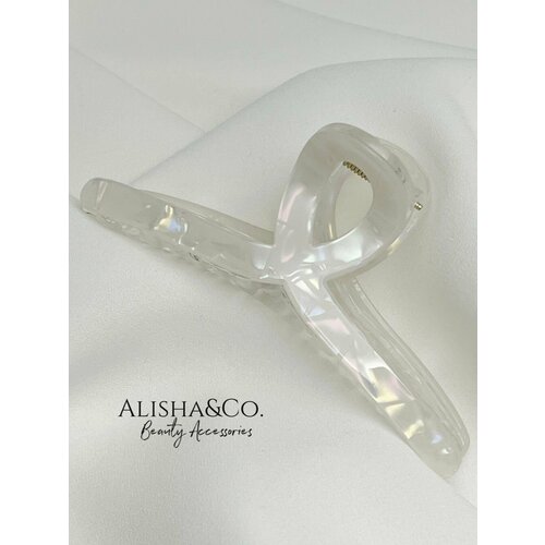 Крабик для волос Premium Pearl XL