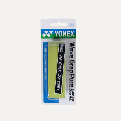 Изображение товара Обмотка для ручки ракетки Yonex Overgrip AC108WEX Wave Grap Pure x1 Light Green