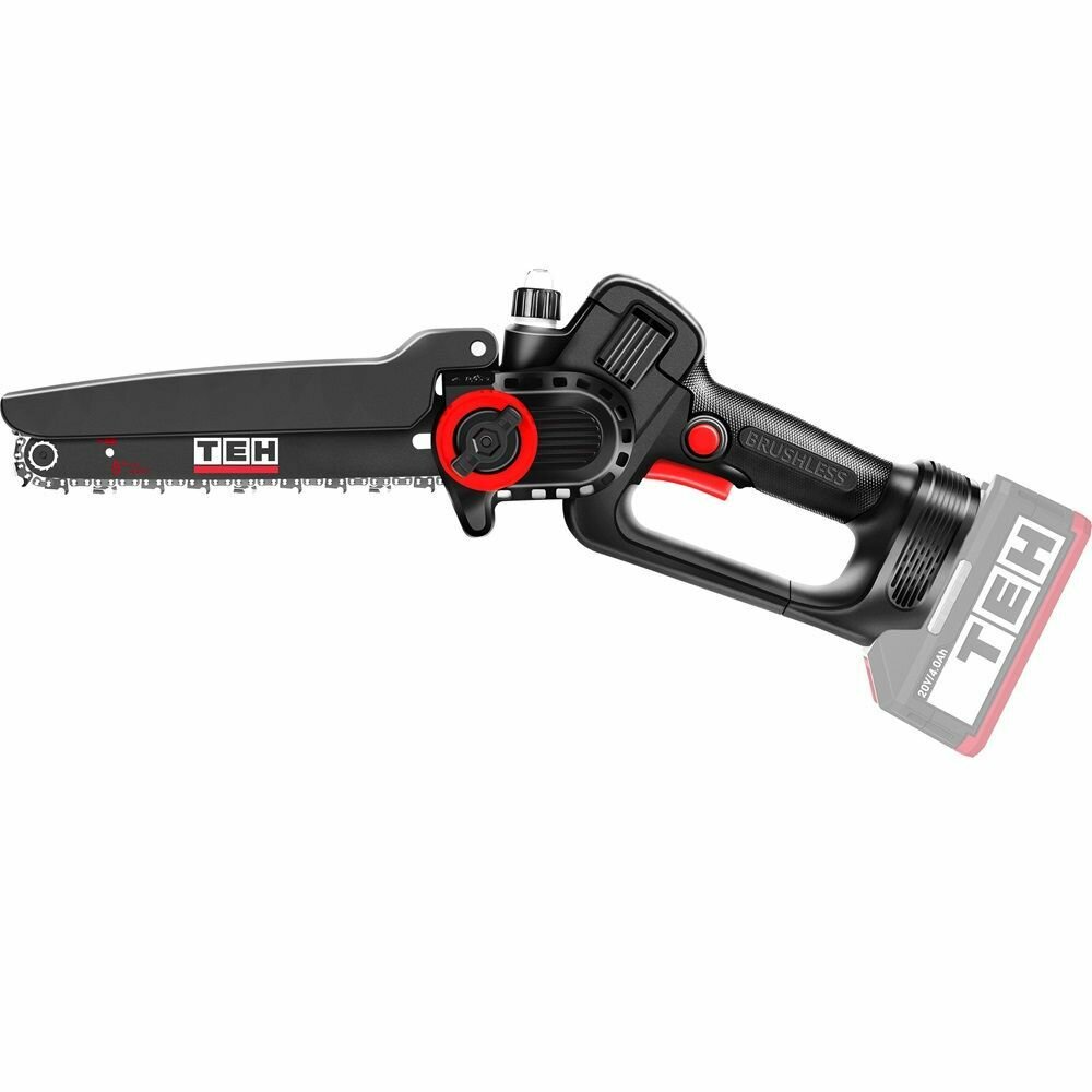 Аккумуляторная цепная мини пила TEH LPS508 20V (без АКБ и ЗУ)
