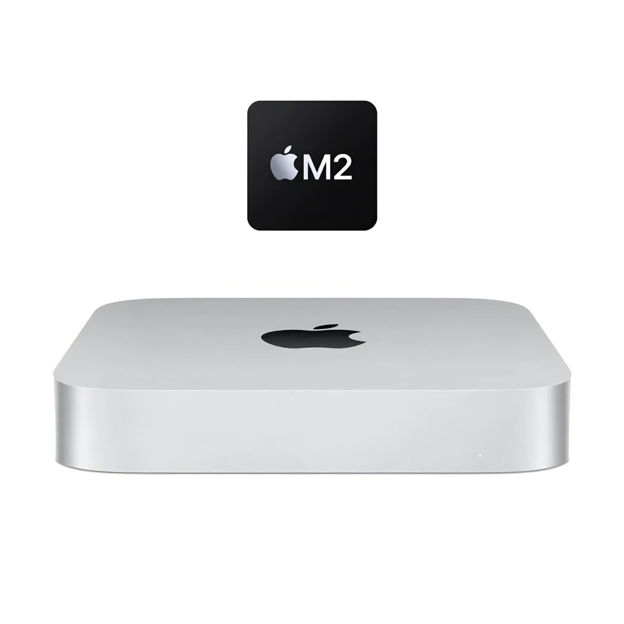 Apple Настольный компьютер Apple Mac mini 2023 Apple M2, 8GB RAM, 256GB SSD (Cеребристый, 256 ГБ, 8 ГБ, MMFJ3)