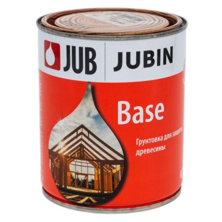 Грунт-антисептик JUB BASE для дерева для наружных и внутренних работ 075л