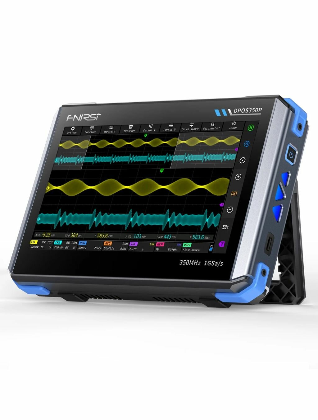 Осциллограф FNiRSi DPOS350P 4-IN-1 350MHz 1GSPS