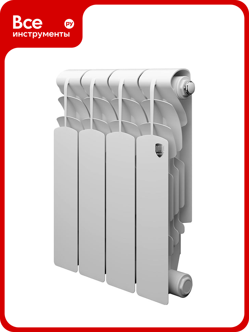 Радиатор алюминиевый ROYAL THERMO Revolution A 350 - 4 секц. НС-1682229