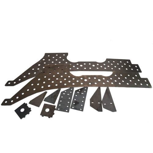 Усилители передних лонжеронов ВАЗ-2121 4 мм комплект 4450₽