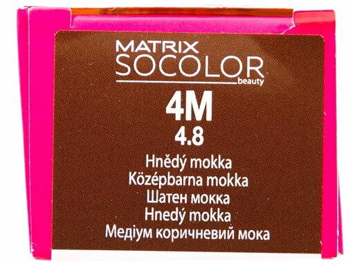 Matrix Крем - краска  SoColor beauty, 4M шатен мокка