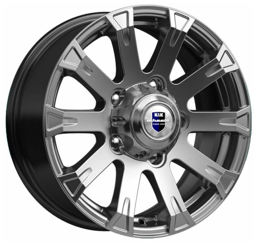 Колесный диск КиК Байкал (КС601) 16x7" PCD5x139.7 ET35 D108.5