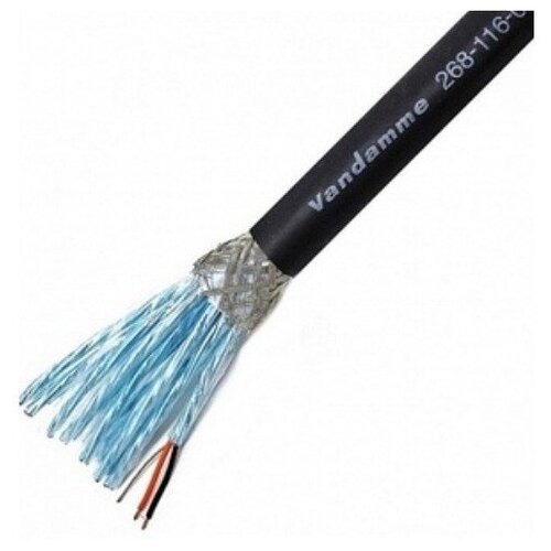 Кабель Мультикор Van Damme 268-116-000 Black Series Tour Grade 16 pair multicore, 1 м