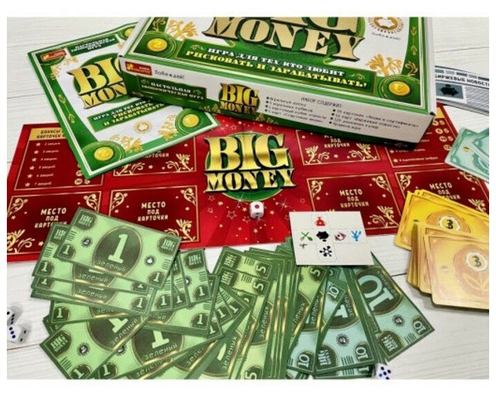 Настольная игра Big Money,13120114 FunTun - фото №5