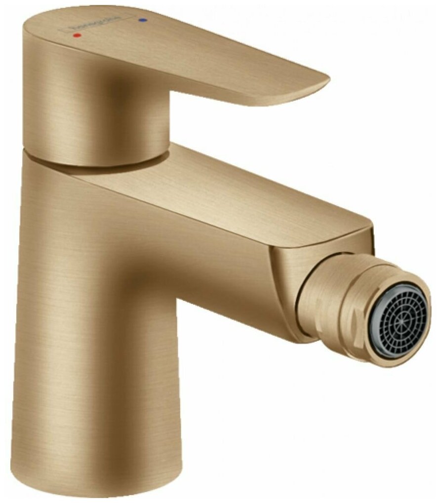 Смеситель hansgrohe Talis E для биде, шлиф. бронза 71720140