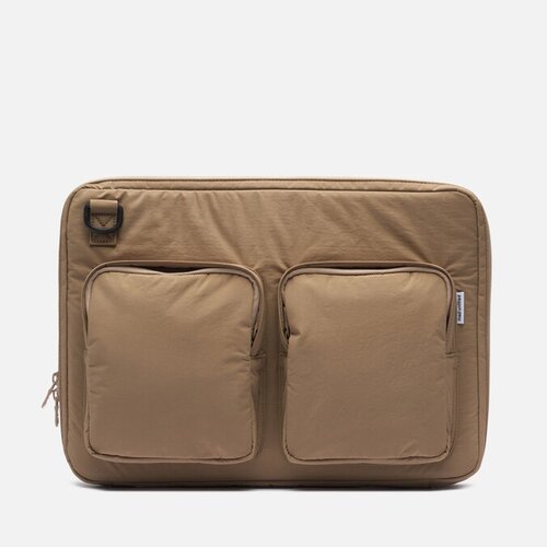 Сумка mazi untitled, нейлон, регулируемый ремень, бежевый