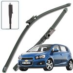 Дворники Chevrolet Aveo (2) T300 Шевроле Авео Т300 хэтчбек 5 дв. 2011 2012 2013 2014 2015 Щетки стеклоочистителя бескаркасные 650-380 2шт. - изображение