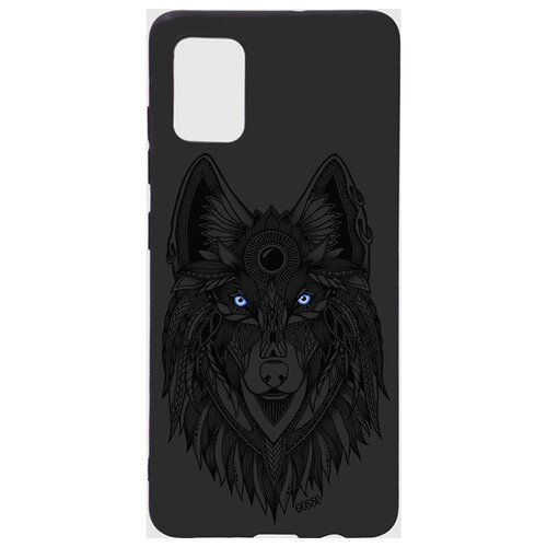 фото Ультратонкая защитная накладка для samsung galaxy s20+ с принтом "grand wolf" gosso