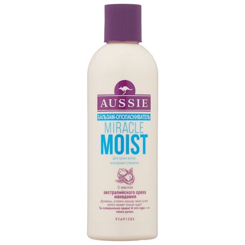 фото Aussie бальзам-ополаскиватель Miracle Moist, 250 мл