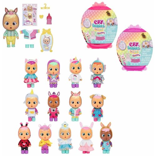 Кукла IMC Toys Cry Babies Magic Tears серия DRESS ME UP Плачущий младенец в комплекте с домиком и аксессуарами 81970 tears