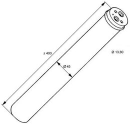 Осушитель кондиционера NRF 33118 для MAN TGA