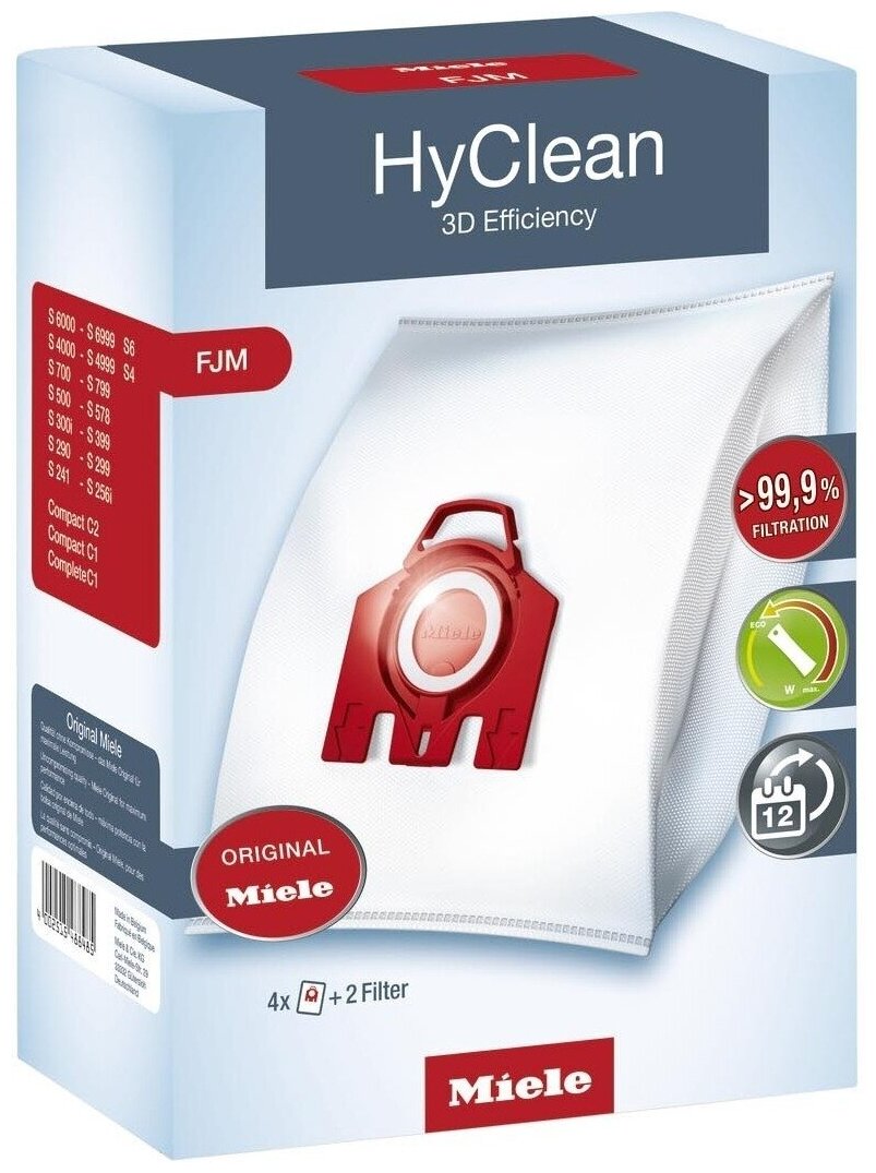 Пылесбор. мешок FJM HyClean 3D Efficiency 41996571D - фотография № 5