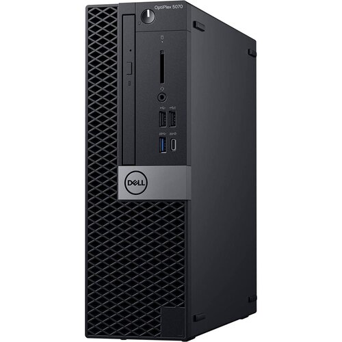 Настольный компьютер DELL Optiplex 5070, Intel Core i5 9500, DDR4 8ГБ, 1000ГБ (HDD), Intel UHD Graphics 630, Linux Ubuntu