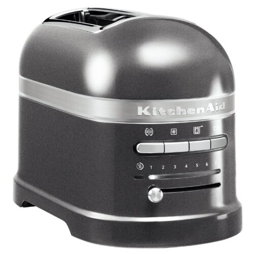 фото Тостер KitchenAid 5KMT2204EMS, серебряный медальон