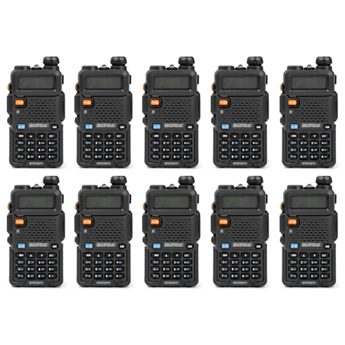 чехол для рации baofeng uv 5r камуфляж Комплект раций Baofeng UV-5R/10, чёрный